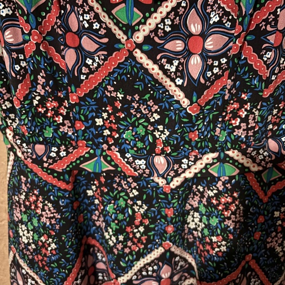 Colorful Geometric Pattern Dress - Picture 3 of 6